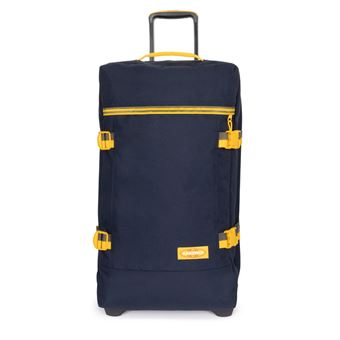 Valise cabine souple Eastpack Tranverz L Bleu et Jaune