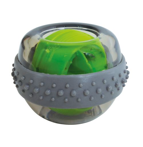 Balle d'exercice Schildkröt Fitness 76 mm Gris et Vert