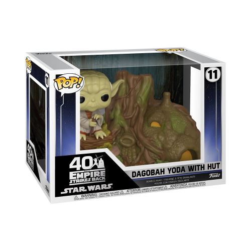 Figurine Funko Pop Star Wars Dagobah Yoda With Hut
