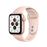 Apple Watch SE GPS, 40 mm gouden aluminium kast met roze sportband_0