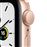 Apple Watch SE GPS, 40 mm gouden aluminium kast met roze sportband_1
