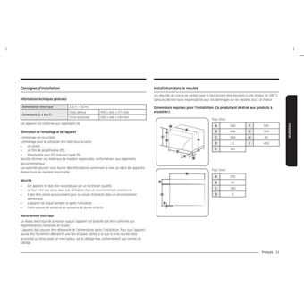 Micro onde encastrable simple SAMSUNG NQ5B4513GBB