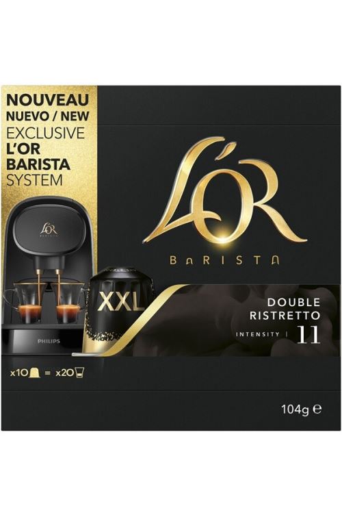 Pack de 10 capsules Maison du café L'Or Barista Double Ristretto Intensité 11 104 g