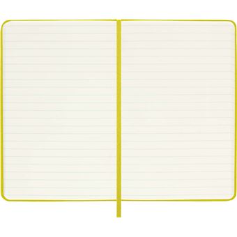 Carnet de poche Moleskine rigide ligné Soie Jaune paille