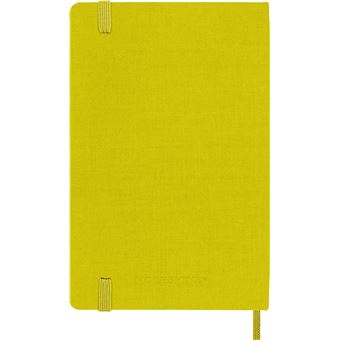 Carnet de poche Moleskine rigide ligné Soie Jaune paille