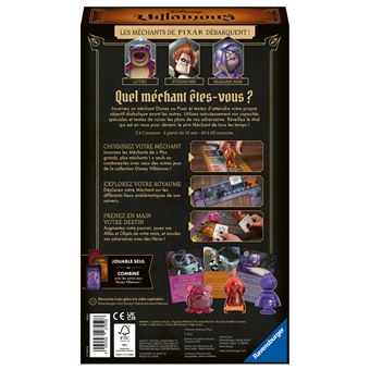 Jeu de rôles Ravensburger Disney Villainous Extension 5 Plus grands, Plus méchants