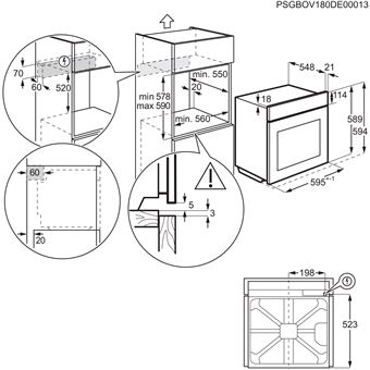 EOE8P09RH Ouverture Droite