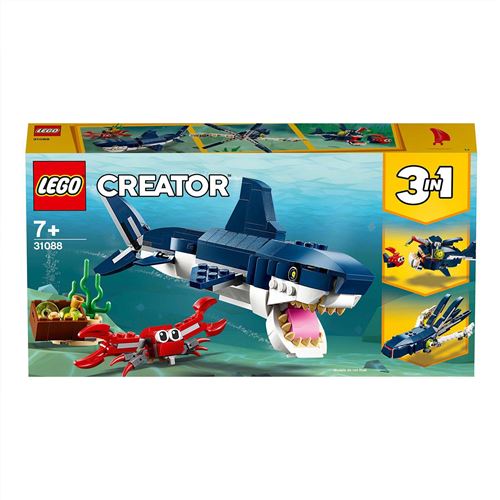 LEGO® Creator 3 en 1 31088 Les créatures sous-marines