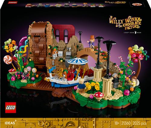 LEGO Ideas Willy Wonka et la chocolaterie 21360 - vue 2
