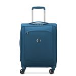 Valise cabine extensible Delsey Montmartre Air 2.0 Slim 55 cm Bleu