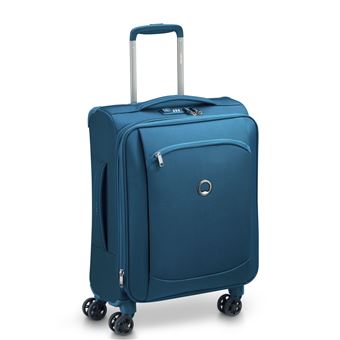 Valise cabine extensible Delsey Montmartre Air 2.0 Slim 55 cm Bleu