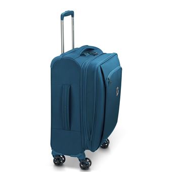 Valise cabine extensible Delsey Montmartre Air 2.0 Slim 55 cm Bleu