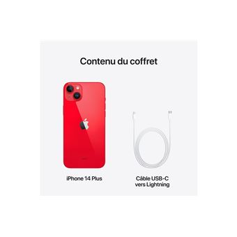 iPhone 14 Plus 6.7" 5G Double SIM 512 Go (PRODUCT) RED