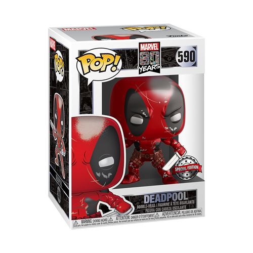 Figurine Funko Pop Marvel Deadpool 80th