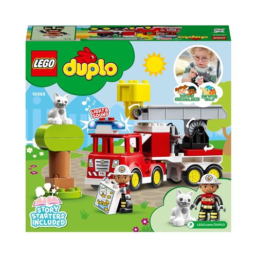 LEGO® DUPLO® 10969 Le camion de pompiers Lego Achat prix fnac