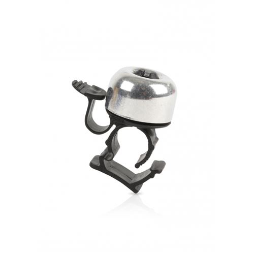 Sonnette de vélo à clipser Zefal Piing Bell Argent