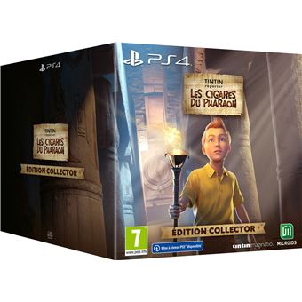 Tintin Reporter: Les Cigares Du Pharaon Edition Collector PS4