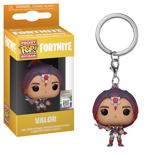 Figurine Porteclés Funko Pop Fortnite S2 Valor