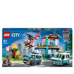 LEGO® City 60371 Le QG des véhicules d’urgence