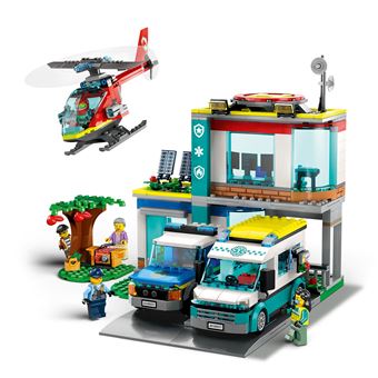 LEGO® City 60371 Le QG des véhicules d’urgence