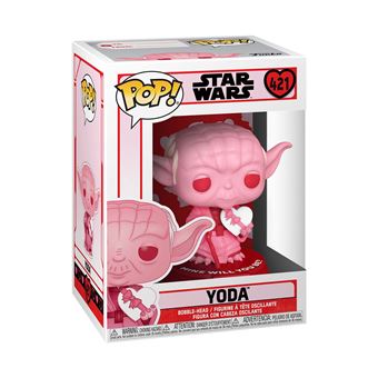 Figurine Funko Pop Star Wars Valentines Yoda with Heart