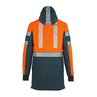 Parka d’hiver réfléchissante Urban Circus UCRR 1 Taille S Orange et Vert