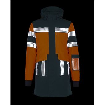 Parka d’hiver réfléchissante Urban Circus UCRR 1 Taille S Orange et Vert