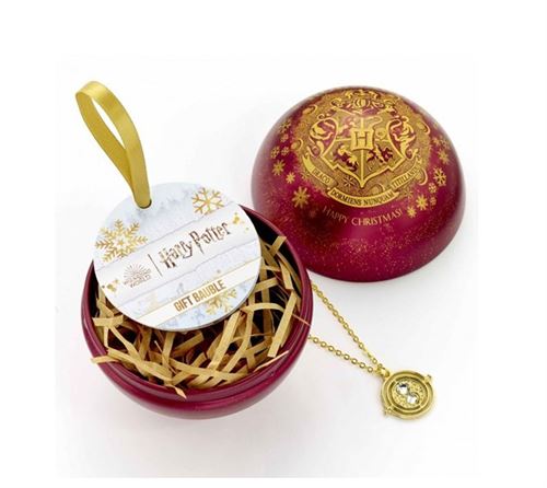Boule de Noël et collier Genki Corp Wizarding World Hogwarts Harry Potter