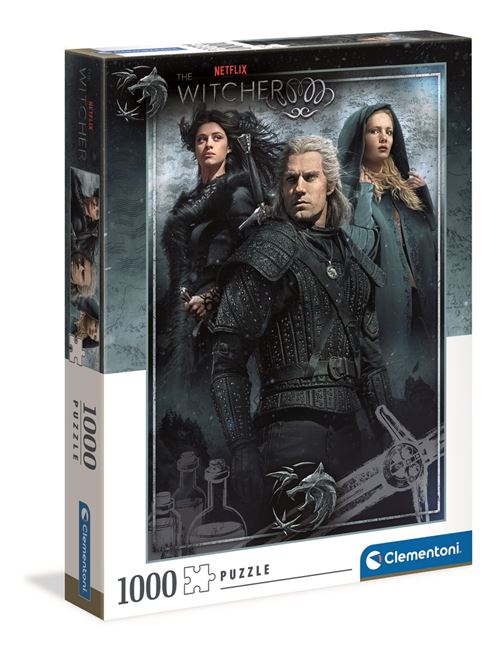 Puzzle 1000 pièces Clementoni The Witcher État correct - Clementoni reconditionné disponible sur Fnac