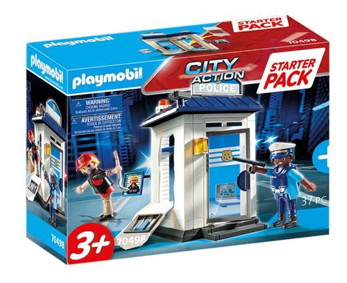 Playmobil City Action 70498 Starter Pack Bureau De Police