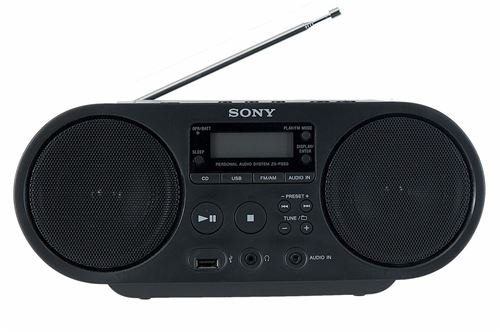 Sony Boombox ZS-PS50 Black