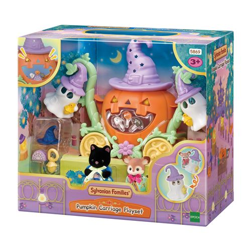 Sylvanian Families Multicolore Figurines Le Carrosse Citrouille