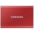 Disque SSD Externe Samsung Portable T7 MU-PC500R/WW 500 Go USB 3.2 Rouge métallique