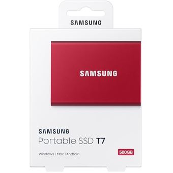 Samsung T7-Disque dur externe SSD portable, USB 500, Type-C, jusqu'à 3.2  MBumental, 1050 Go, 1 To, 2 To - AliExpress