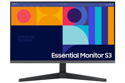 Ecran PC Samsung Série S33GC 27" Full HD Noir