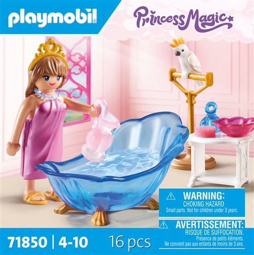 Playmobil Princess Magic 71850 Salle de bain royale avec princesse État correct - Playmobil reconditionné disponible sur Fnac
