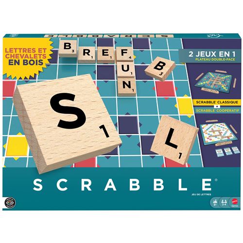 Jeu classique Mattel Scrabble
