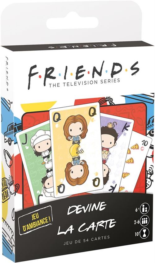 Jeu d’ambiance Asmodee Devine la Carte Friends