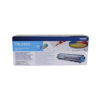 Brother TN245C - à rendement élevé - cyan - originale - cartouche de toner