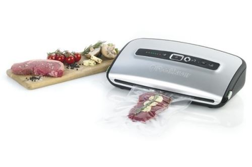 Machine sous vide FoodSaver® FFS004X avec compartiment pour rouleau Grise