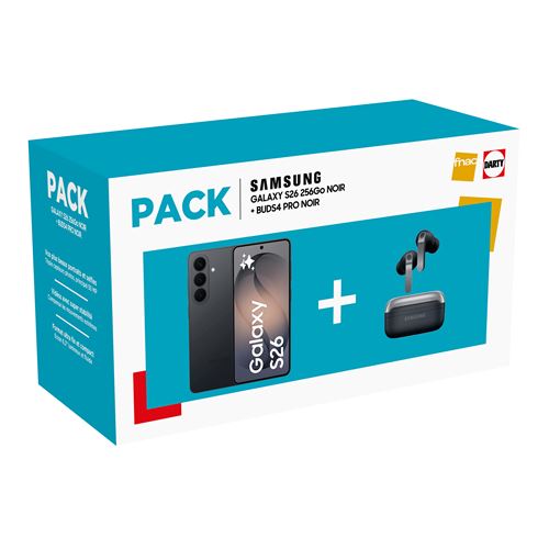 Pack Smartphone Samsung Galaxy S26 + Buds 4 pro