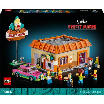 LEGO® Icons 10352 The Simpsons™ : Krusty Burger Exclusivité Fnac - 1