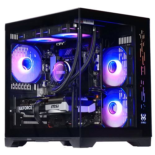 Mred-PC gaming MRed CBT77-03 Intel® Core™ i5 16 Go RAM 1 To SSD Nvidia GeForce RTX 5070 Noir