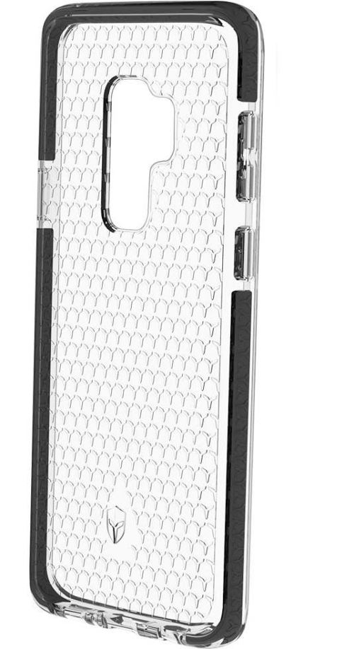 FORCE CASE COVER NEW LIFE GALAXY S9+ TRANSPARENT BLACK