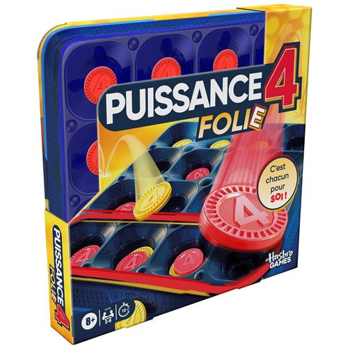Jeu classique Hasbro Gaming Puissance 4 Folie
