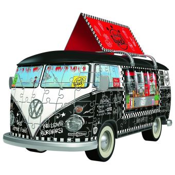 Puzzle 3D Ravensburger Bus Volkswagen Foodtruck 162 pièces