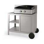 Plancha à gaz Le Marquier Signature Allure 260 Inox + 5400 W Gris