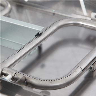 Plancha à gaz Le Marquier Signature Allure 260 Inox + 5400 W Gris