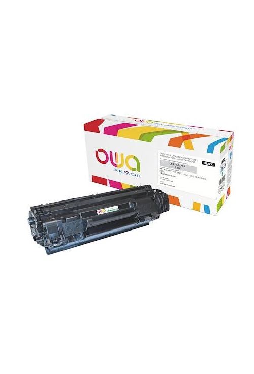OWA compatible remanufacture cartouche de toner alternative pour : Canon CRG 726 HP CE278A - vue 1