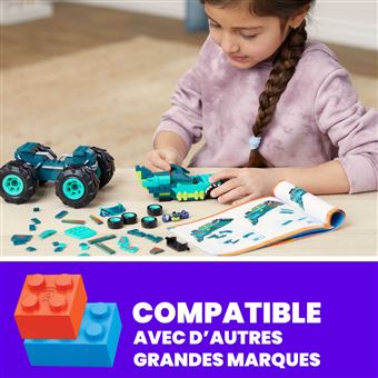 Jeu de construction Mega Bloks Hot Wheels Wrex Monster Truck